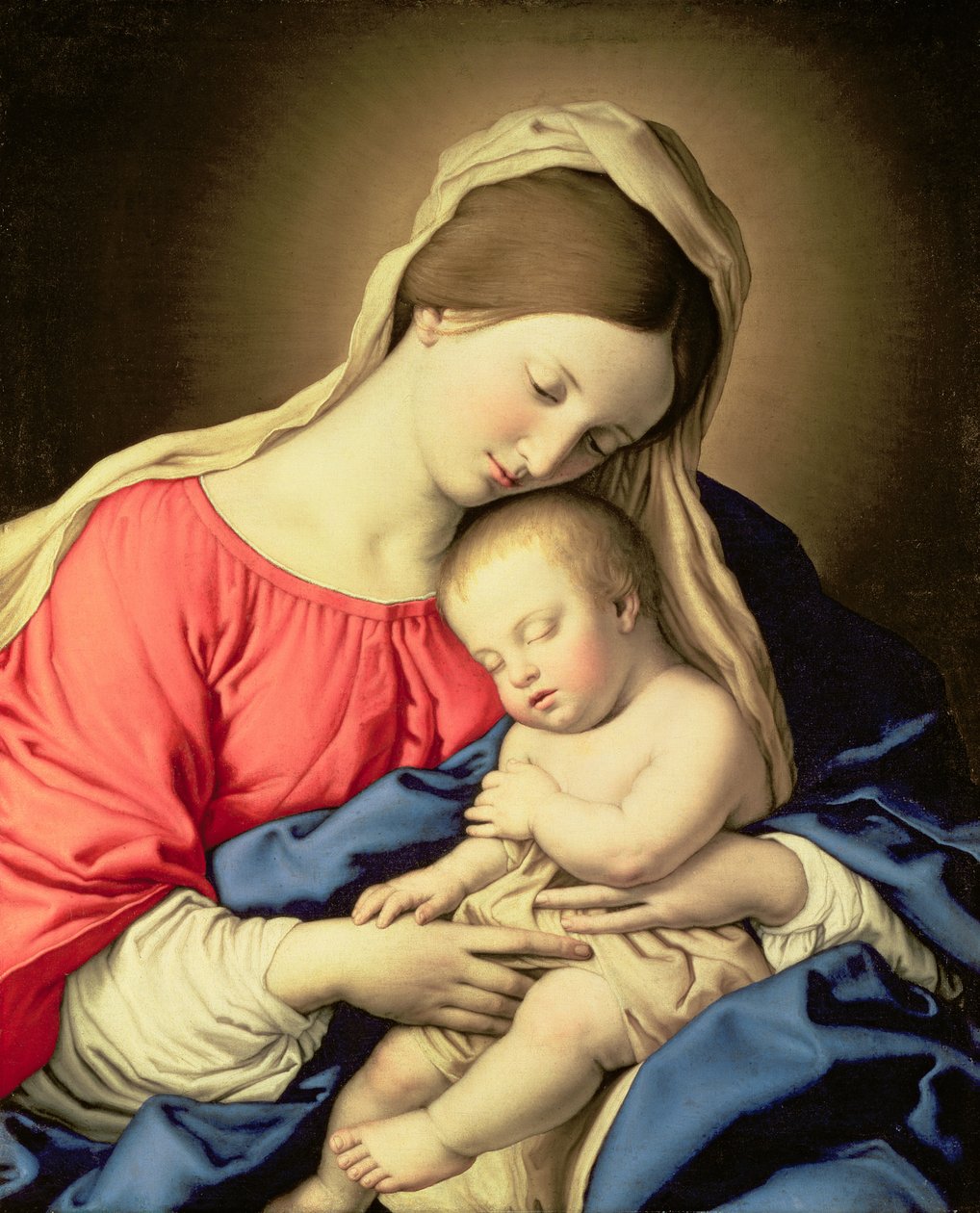 Madonna és gyermeke alkotó: Il Sassoferrato