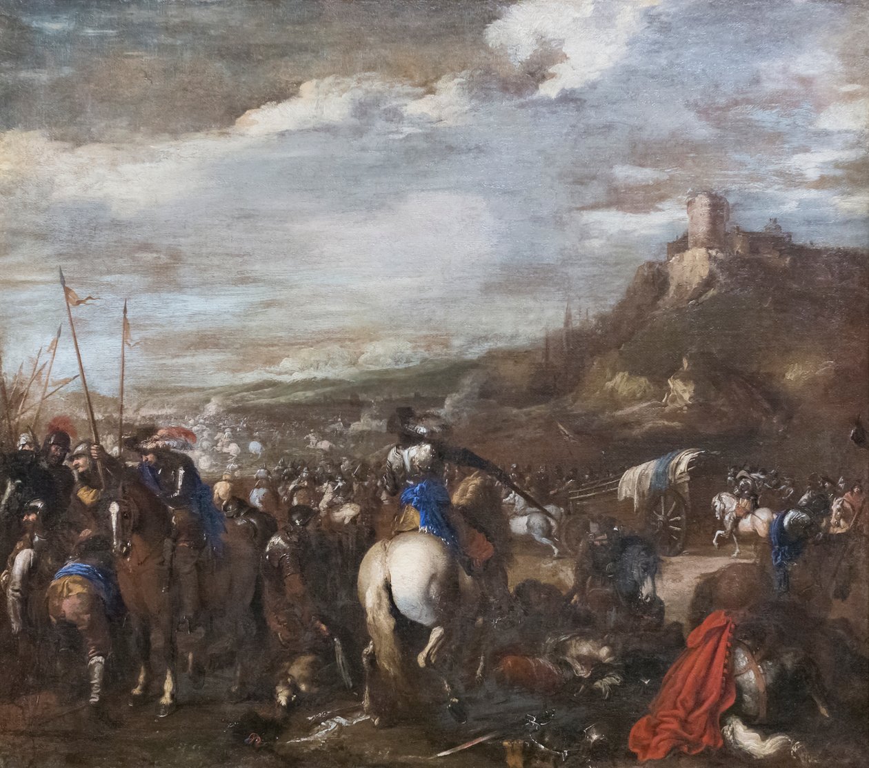 Csata alkotó: Il Borgognone (1628 79)
