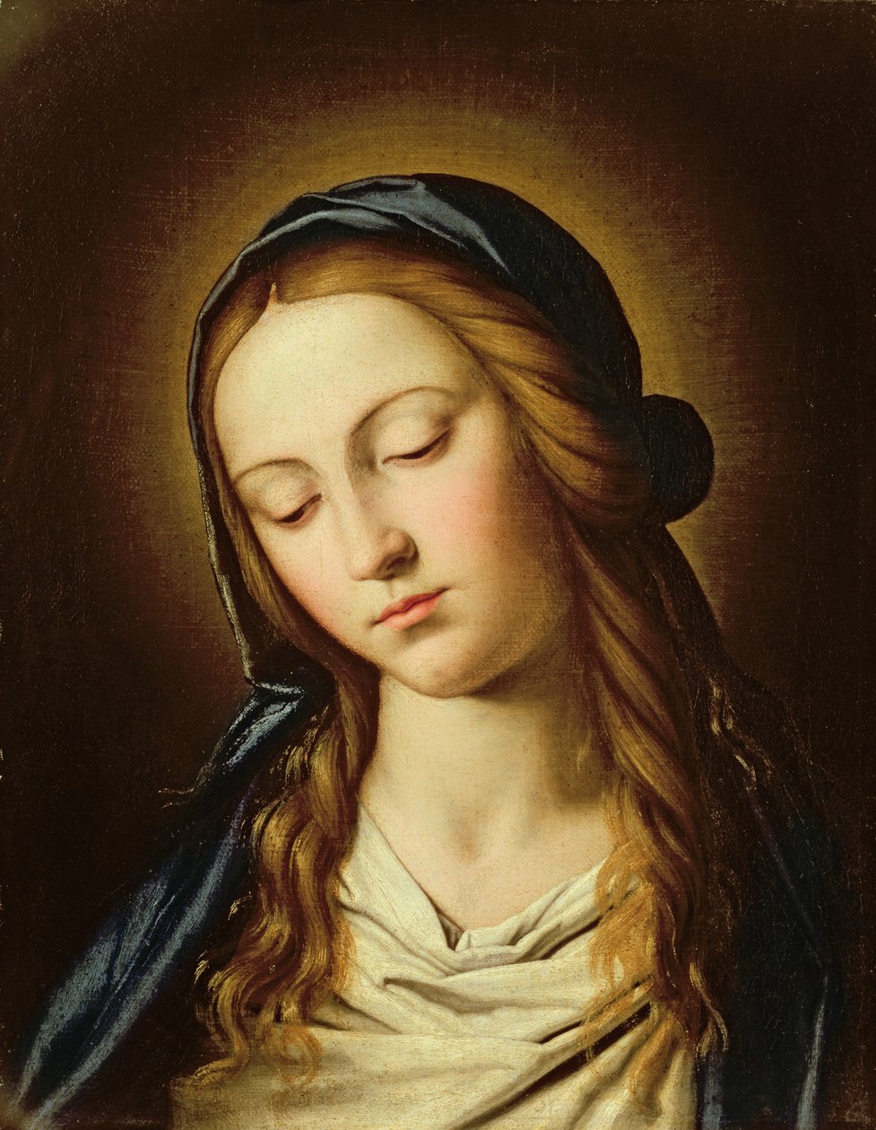 A Madonna feje alkotó: Il Sassoferrato