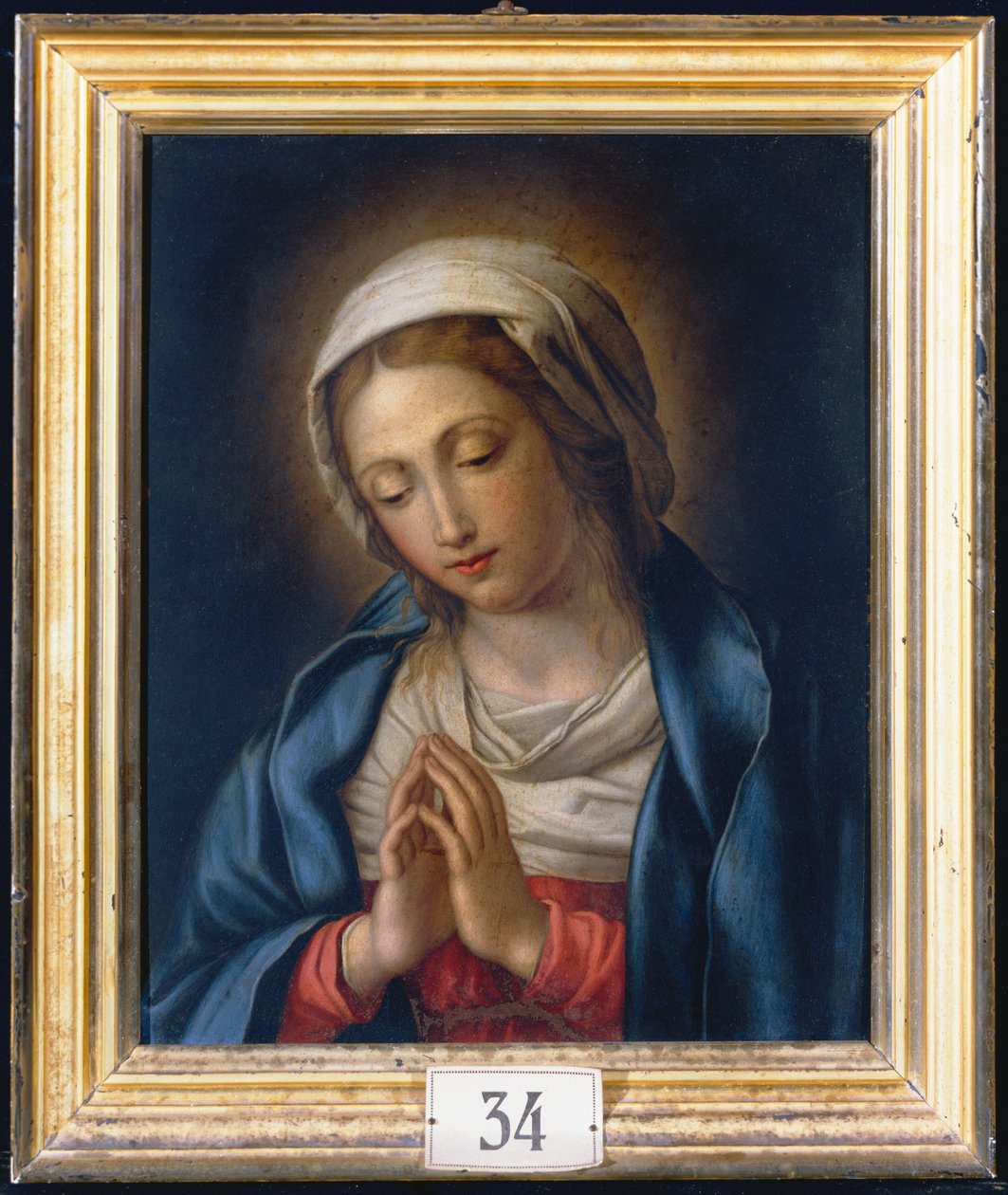 The Virgin at Prayer alkotó: Il Sassoferrato