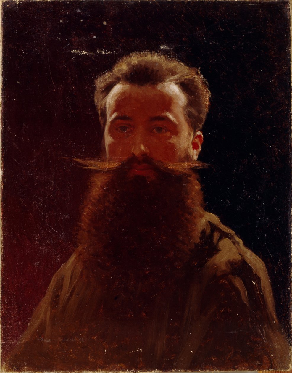 Önarckép, 1870-es évek alkotó: Illarion Mikhailovich Pryanishnikov