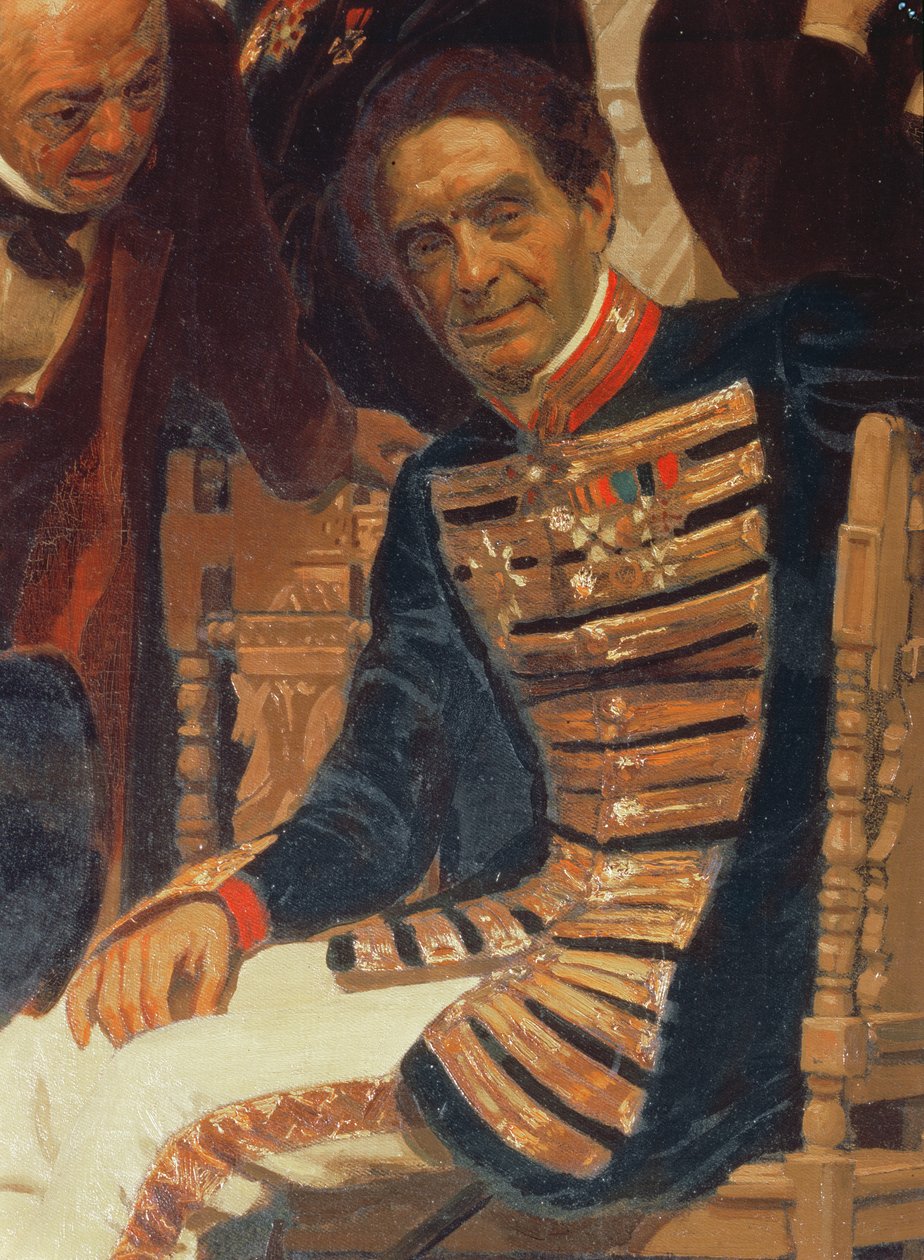 Alekszej Lvov gróf (1798-1870), a szláv zeneszerzők közül, 1890-es évek (részlet) alkotó: Ilya Efimovich Repin