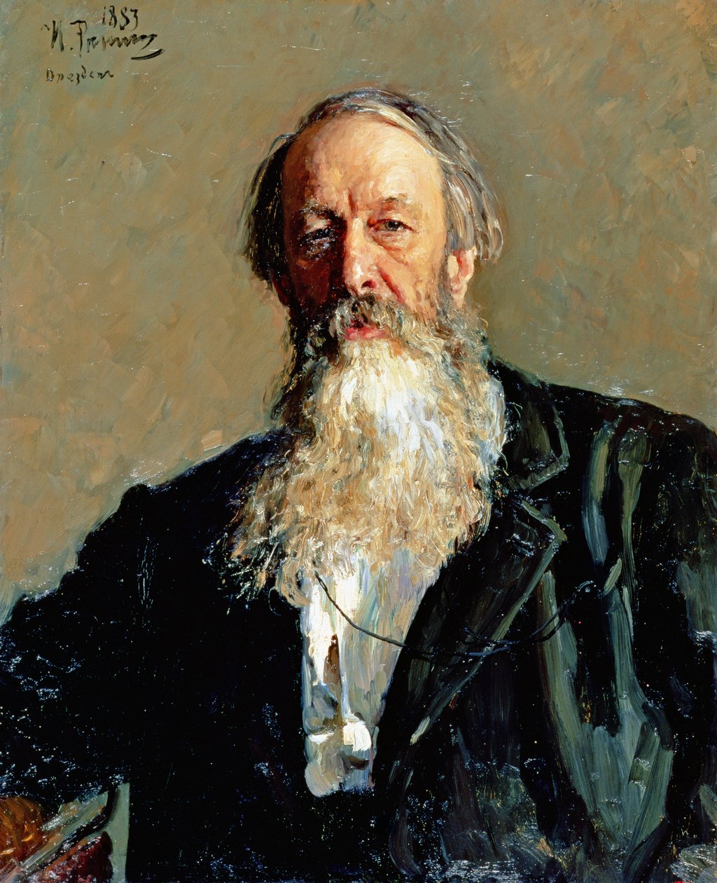 Vlagyimir Sztaszov (1824-1906) portréja, 1883 alkotó: Ilya Efimovich Repin