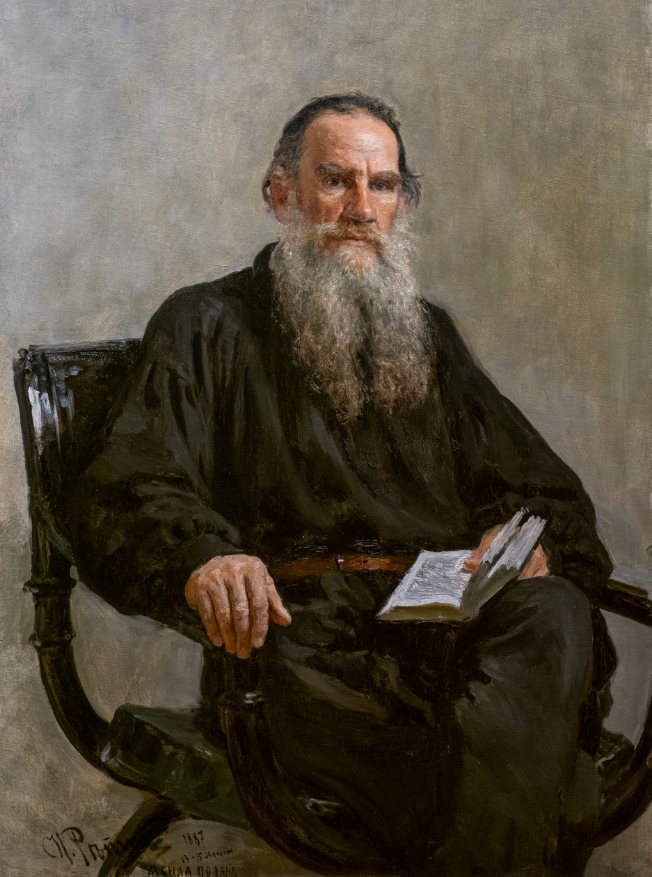 LEON TOLSTOI alkotó: Ilya Efimovich Repin