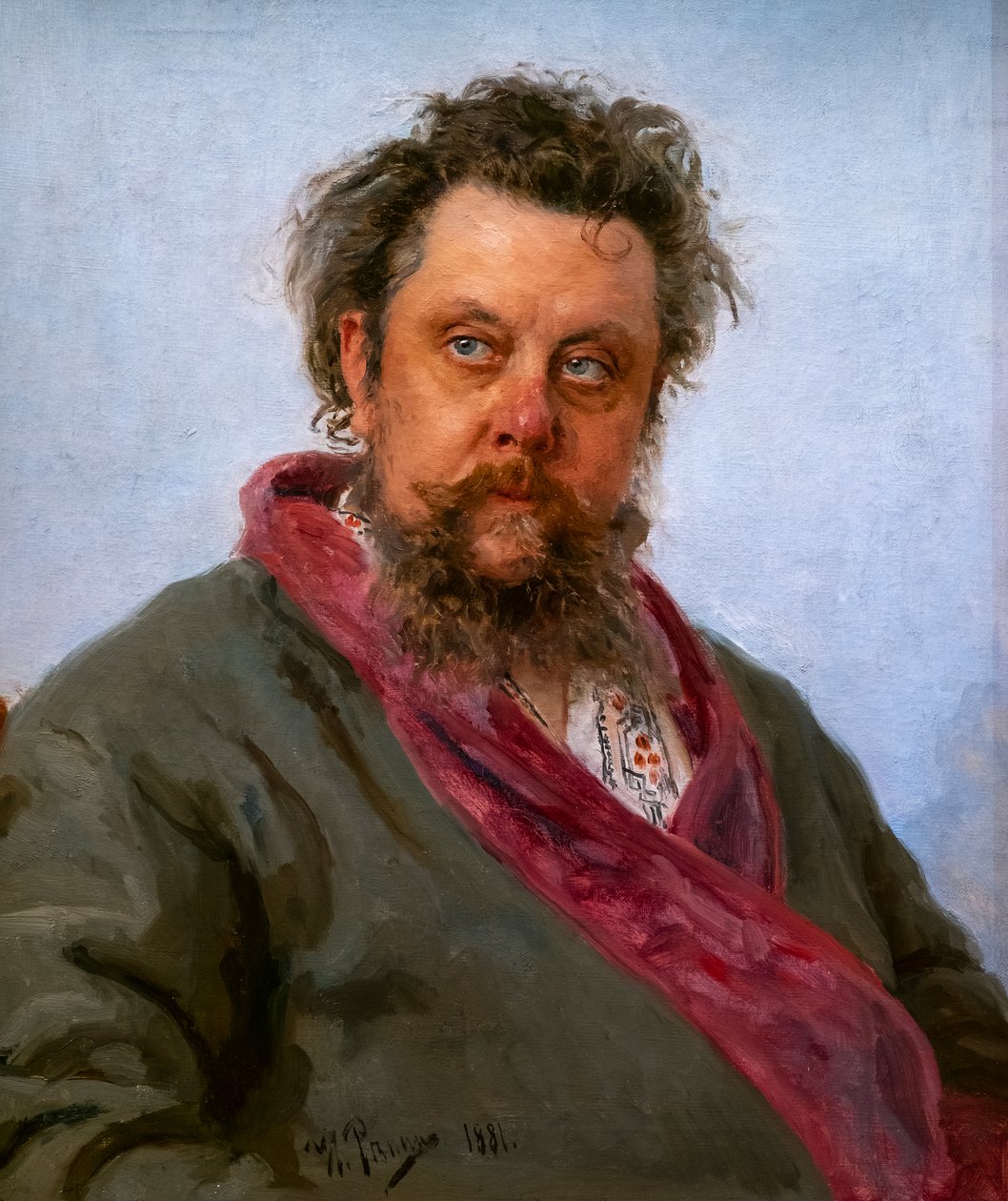 SZERÉNY MUSZORSZKIJ alkotó: Ilya Efimovich Repin