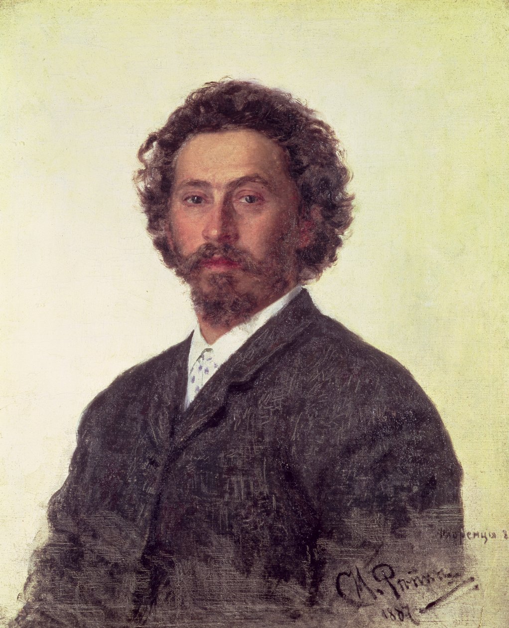Önarckép, 1887 alkotó: Ilya Efimovich Repin