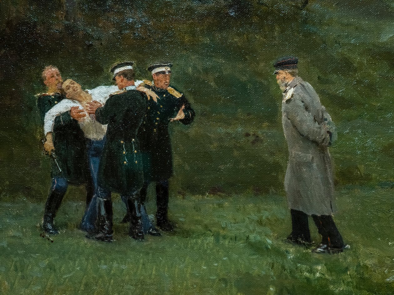 A PÁRBAJ (részlet) alkotó: Ilya Efimovich Repin