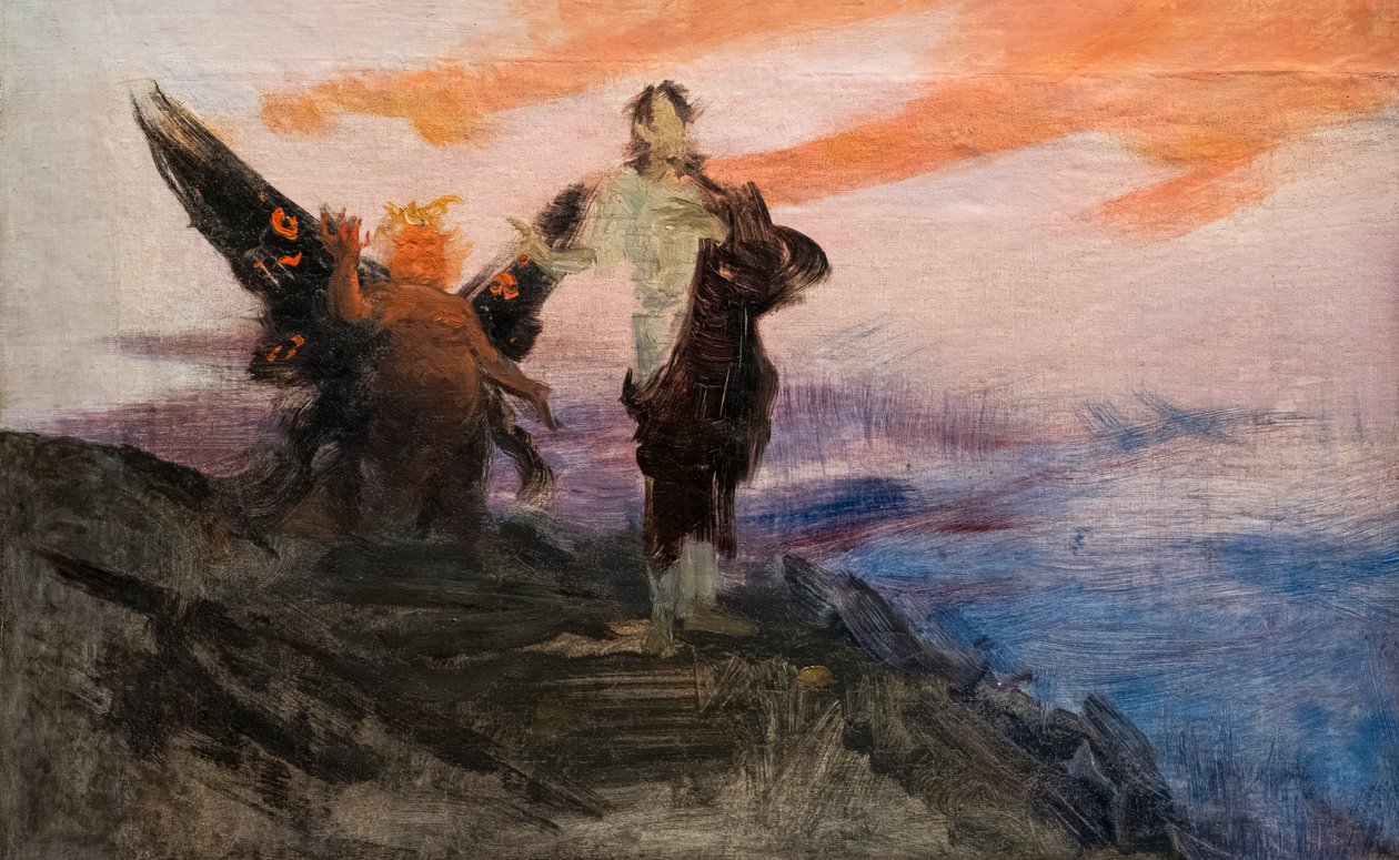 KRISZTUS KÍSÉRTÉSE alkotó: Ilya Efimovich Repin