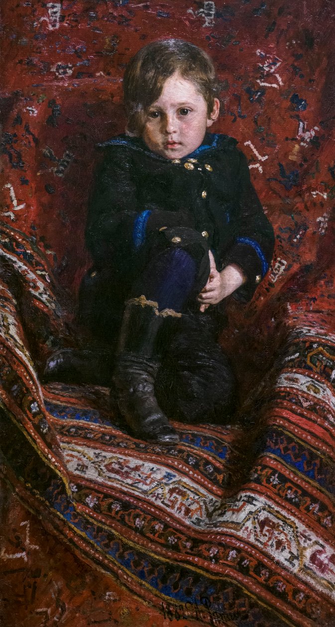 Jurij Repin gyermek alkotó: Ilya Efimovich Repin