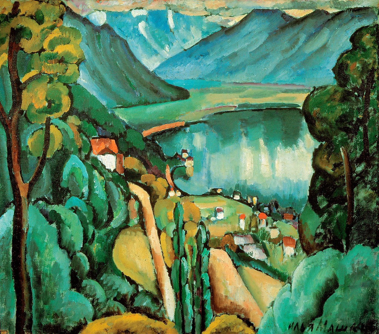 "Genfi-tó", 1914. alkotó: Il