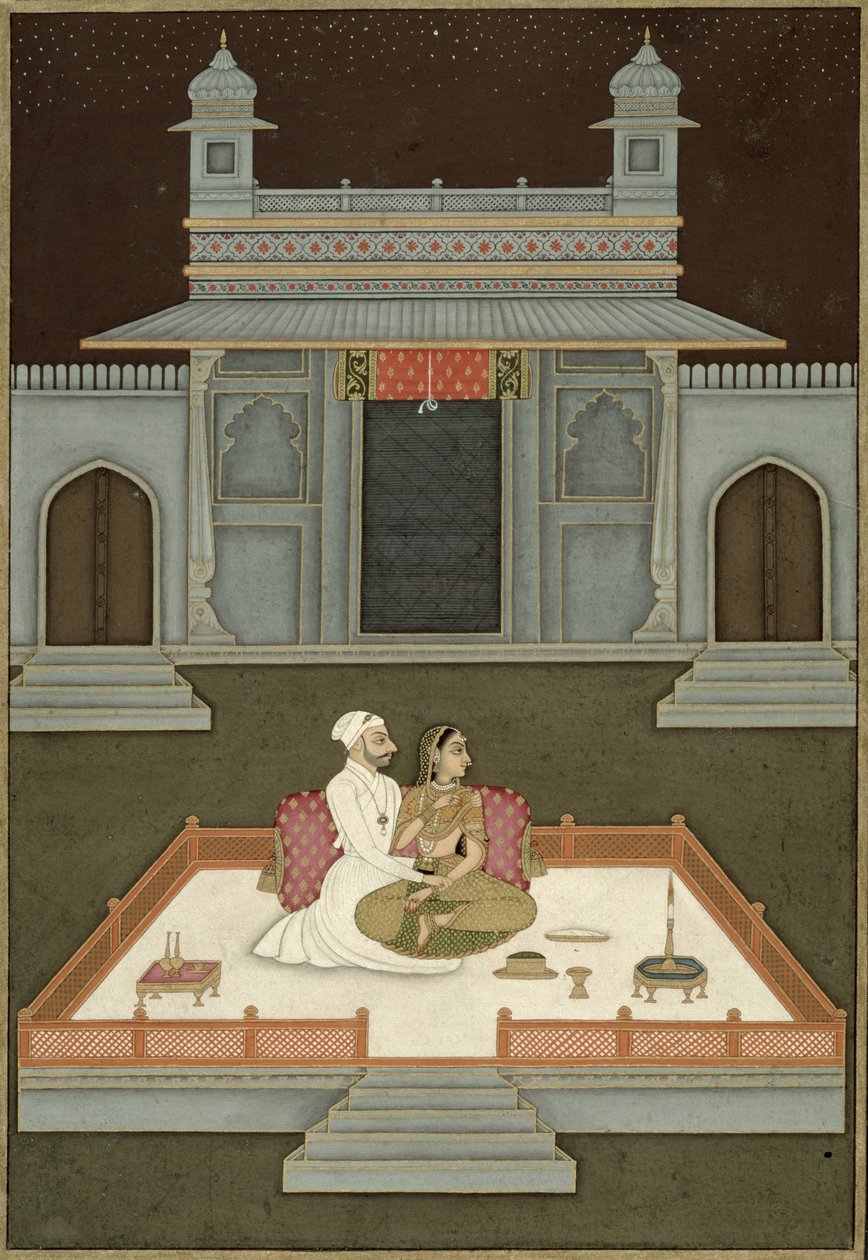 Ban ben. 65,3 Raga Dipaka, 1760 körül alkotó: Indian School