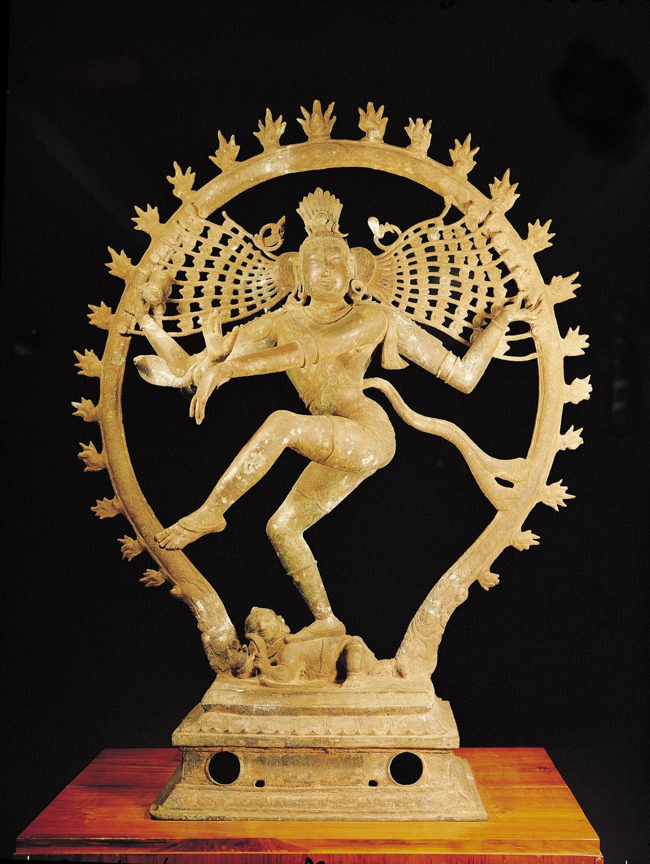 Shiva Nataraja (bronz) alkotó: Indian School