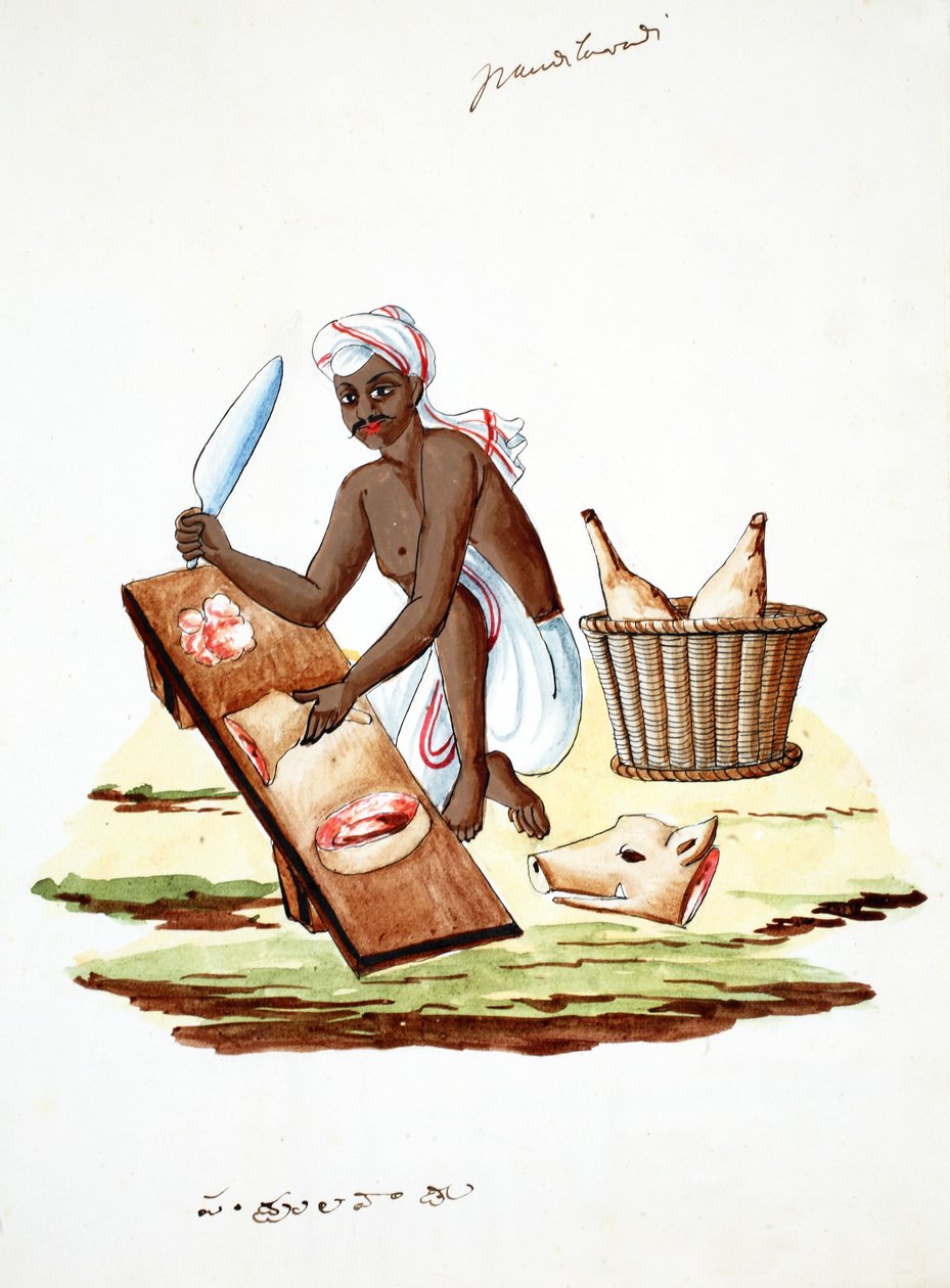 Hentes (wc papíron) alkotó: Indian School