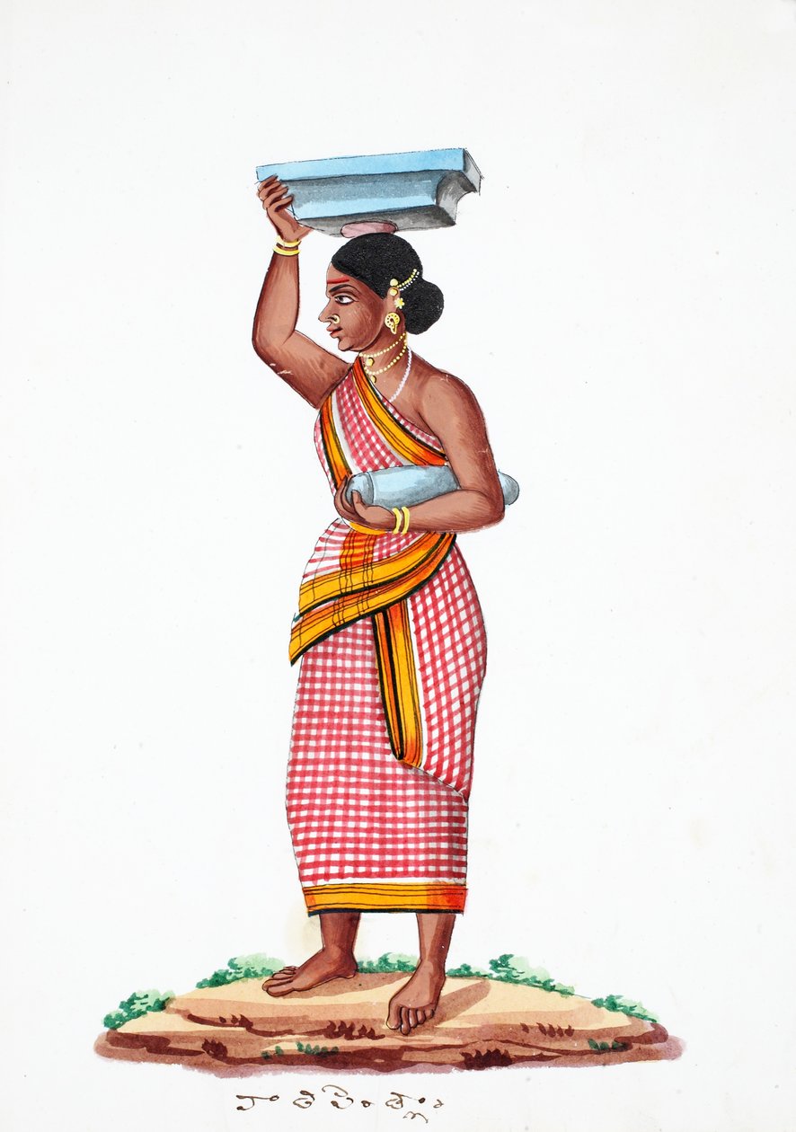 Hordozó kő (wc papíron) alkotó: Indian School