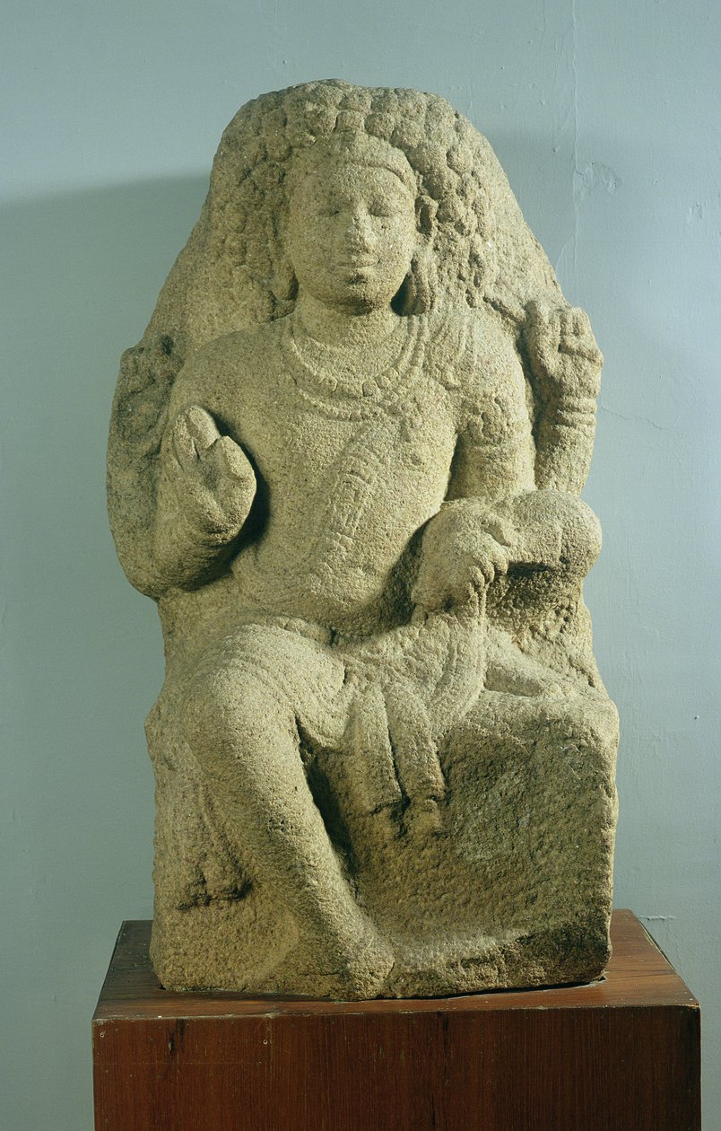 Dakshinamoorthy, Tamil Nadu, Pallava-dinasztia (gránit) alkotó: Indian School
