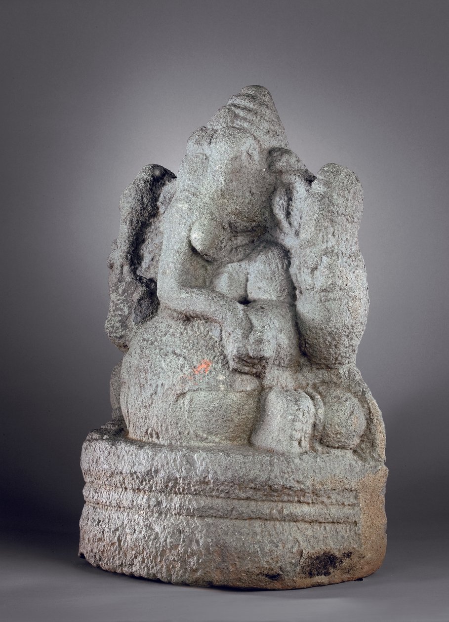 Ganesha, 12-13. század (gránit) alkotó: Indian School