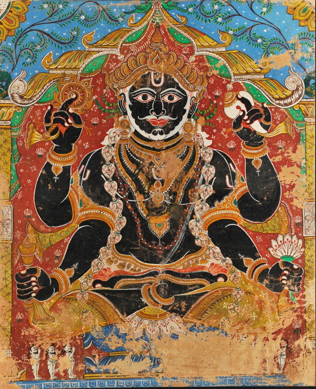 Jagannath (falfestmény) alkotó: Indian School