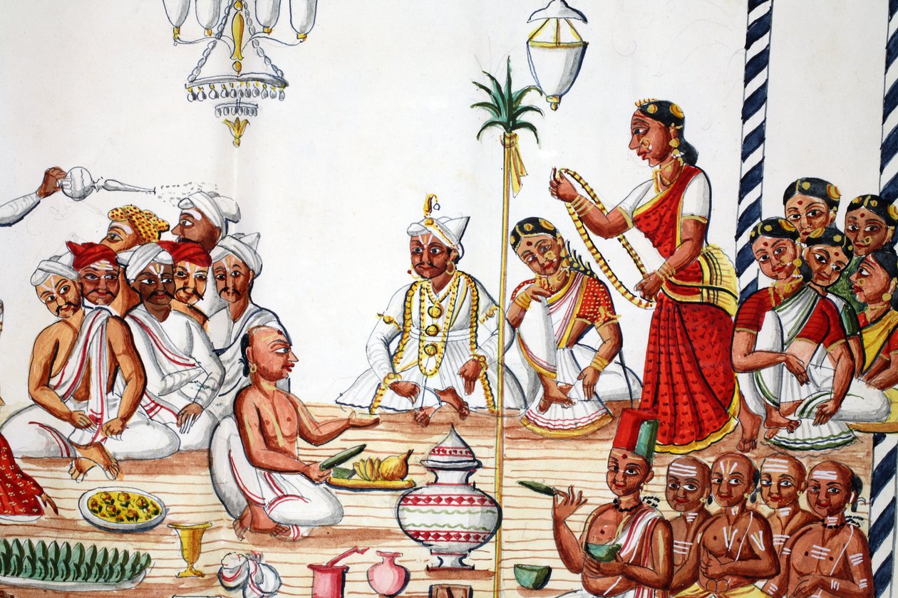 Házassági szertartás alkotó: Indian School