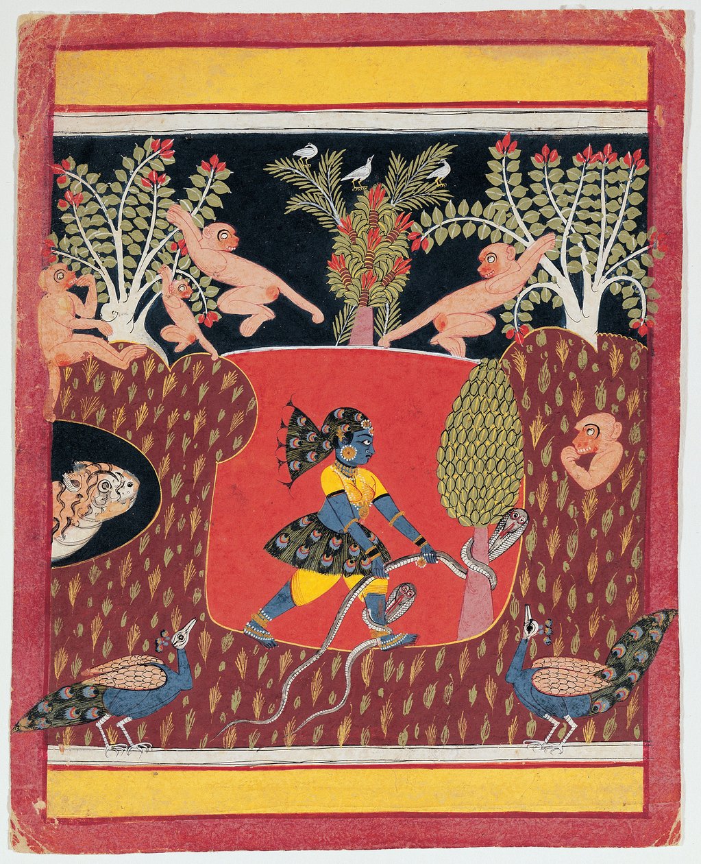 A Musical Mode Asavari alkotó: Indian School