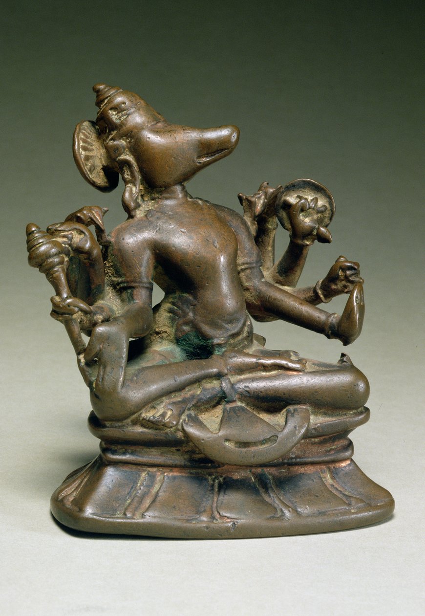 Varaha, Gurjara Pratihara, Tamil Nadu (bronz) alkotó: Indian School