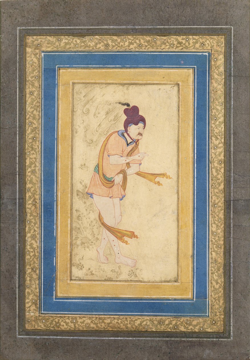 Dervis, 17. század eleje. alkotó: Iranian Master