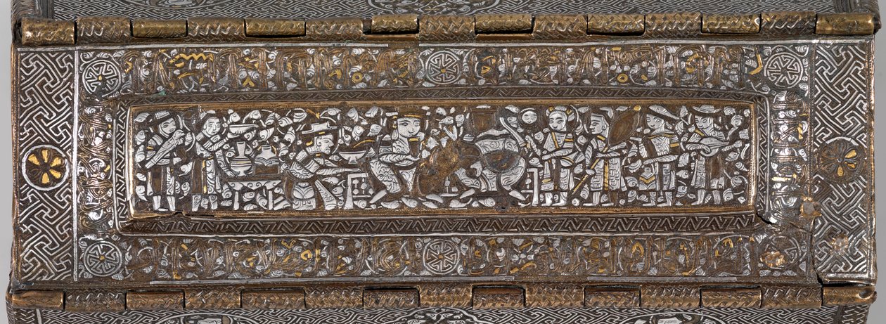 Fémműves táska, 1300-35 alkotó: Iraqi School