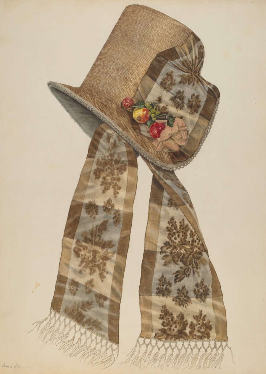 Bonnet "bökd meg". alkotó: Irene Lawson