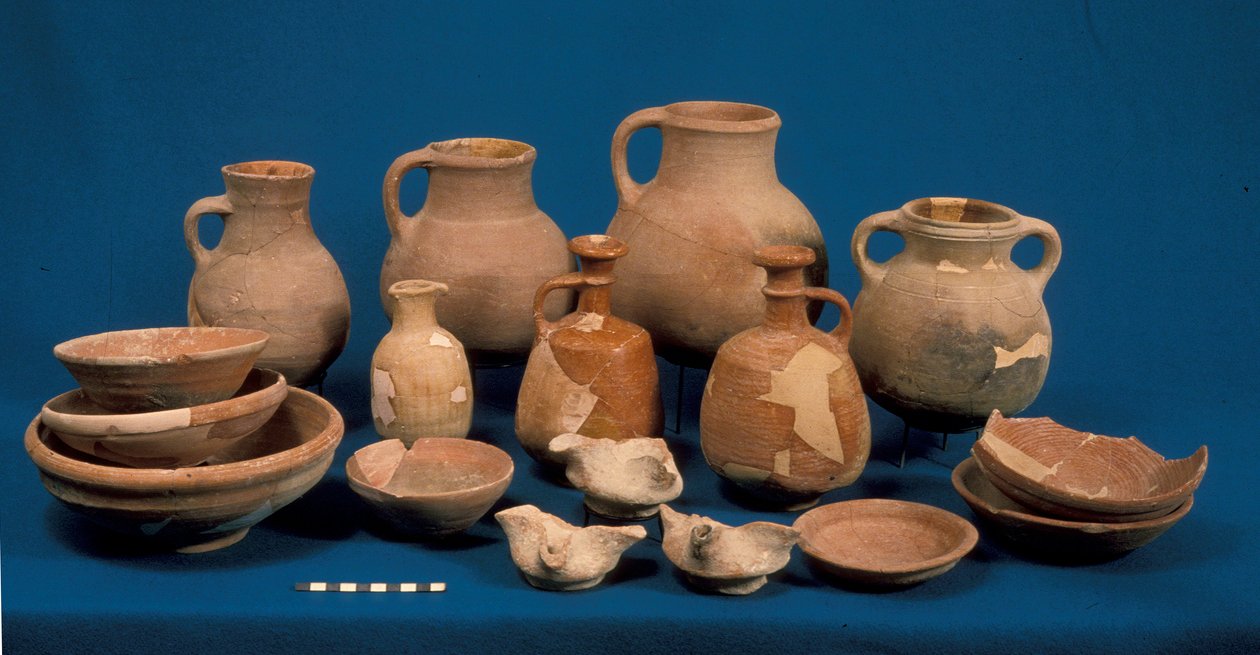 Fazekasság, Dávid városa kerámia alkotó: Iron Age