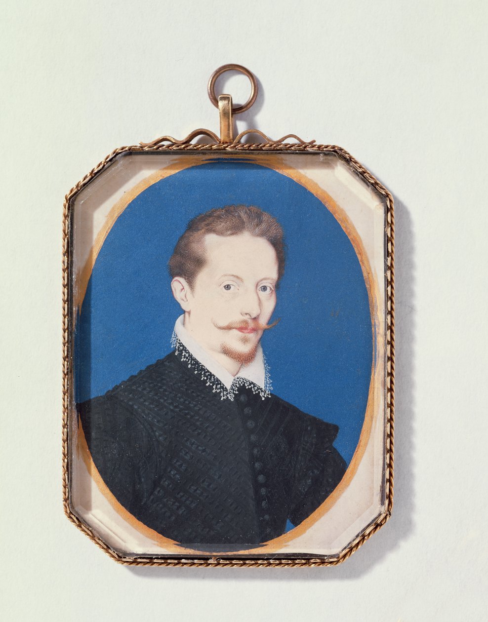 Sir Arundel Talbot, 1596 (wc pergamenre) alkotó: Isaac Oliver