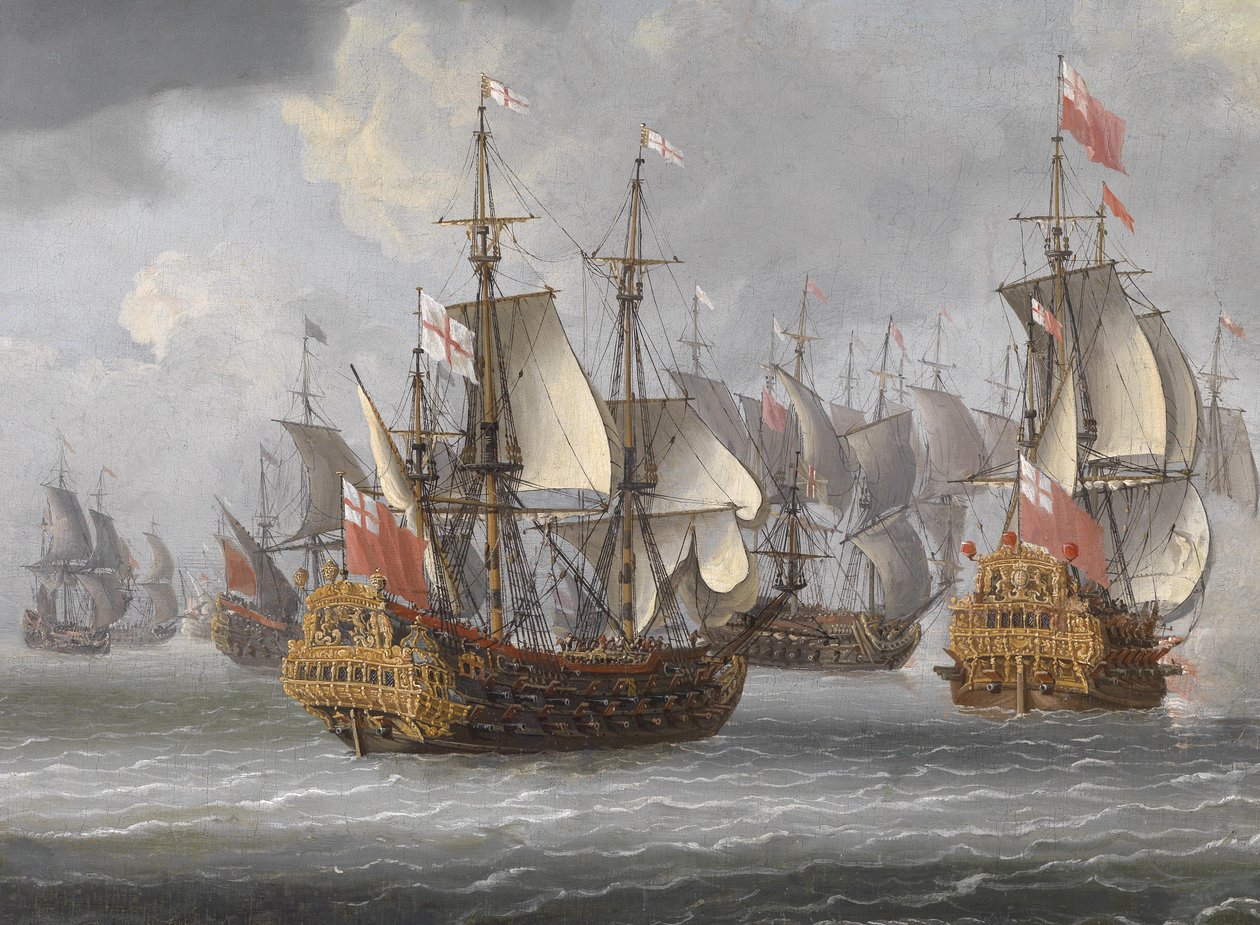 Angol hadihajók alkotó: Isaac Sailmaker