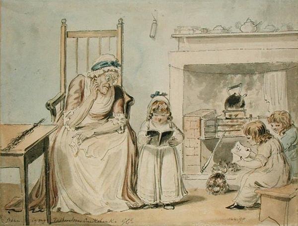 Egy Dame Iskola alkotó: Isaac Cruikshank