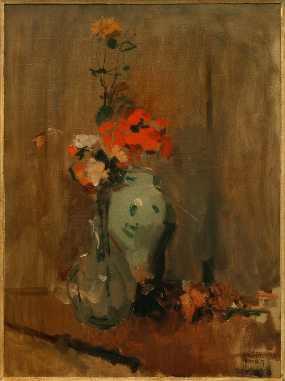 Csendélet virágokkal alkotó: Isaac Israels
