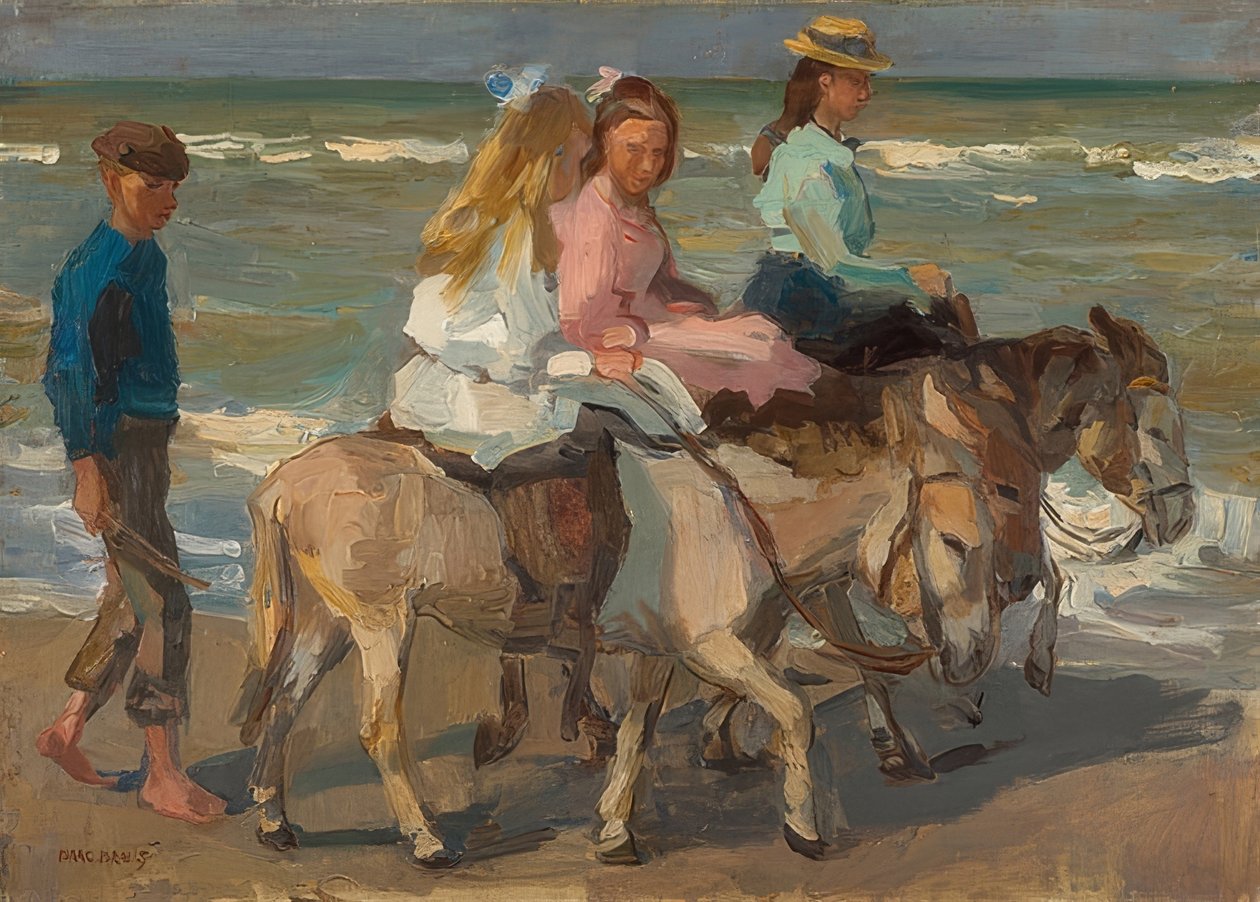 Szamáron ülni. 1898-1901 alkotó: Isaac Israels