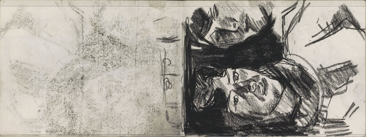 Két női fej alkotó: Isaac Israels