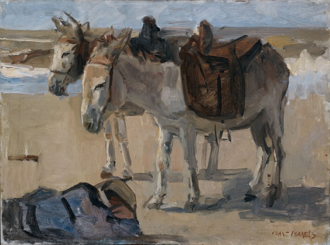 Két szamár alkotó: Isaac Israels