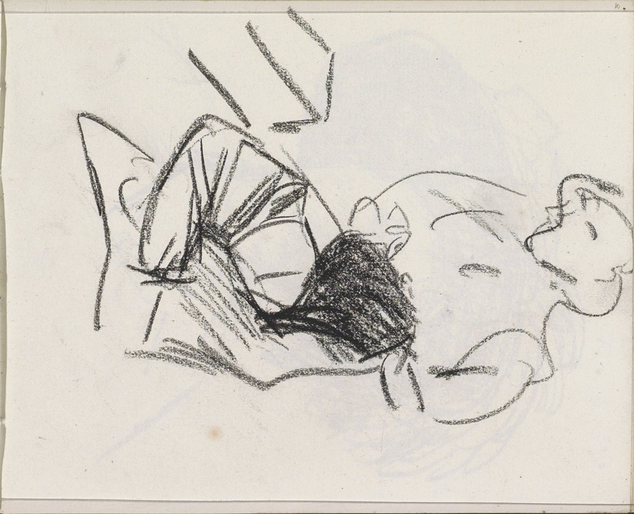 ülő nő alkotó: Isaac Israels