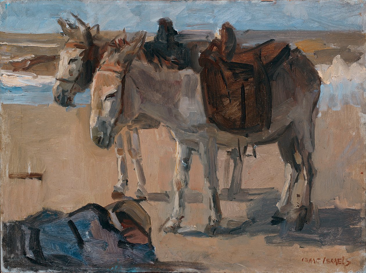 Két szamár alkotó: Isaac Israels