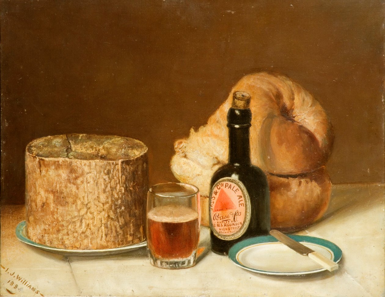 Csendélet, 1895 alkotó: Isaac John Williams