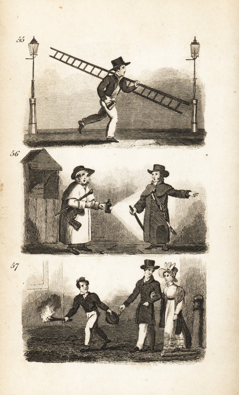 A lámpagyújtó, Watchman és Link-boy alkotó: Isaac Taylor