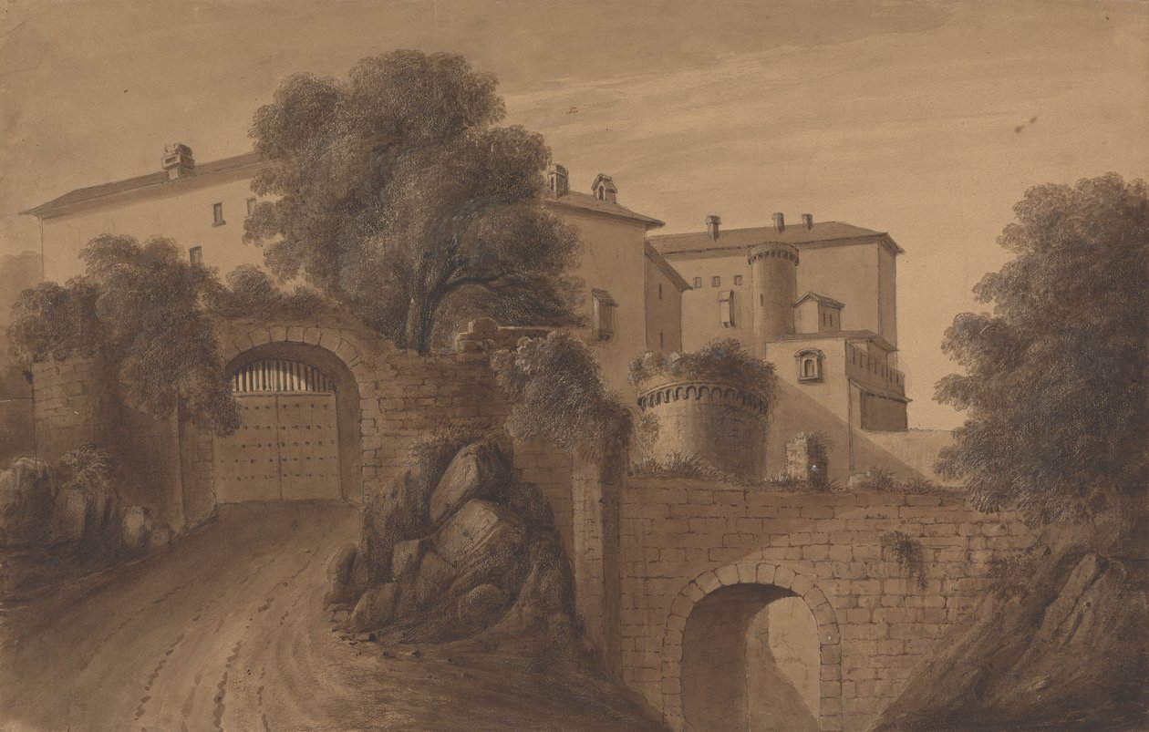 Malaspina kastély Appenninek alkotó: Isaac Weld