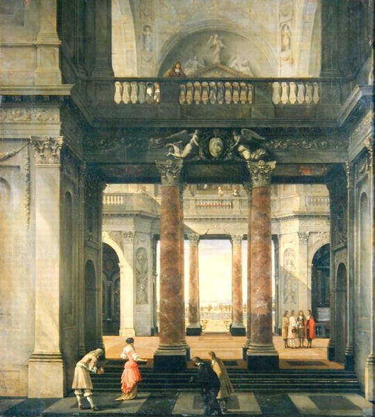 Palota csarnoka alkotó: Isaac van Nickele