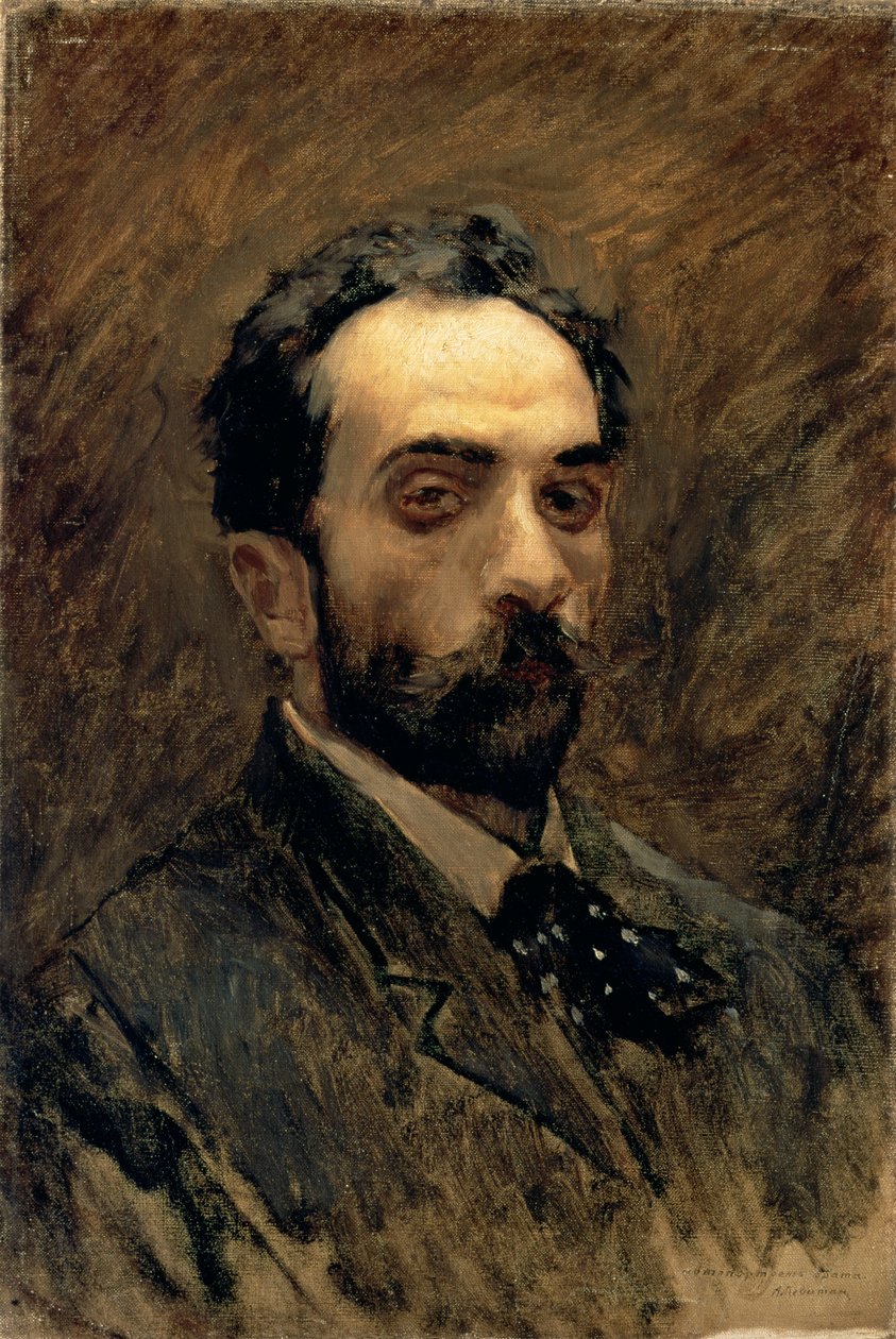 Önarckép, 1890-es évek alkotó: Isaak Ilyich Levitan