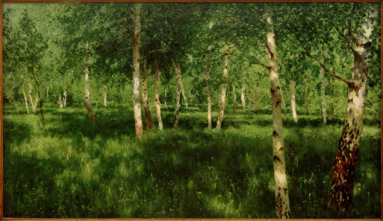 Birkenhain alkotó: Isaak Ilyich Levitan