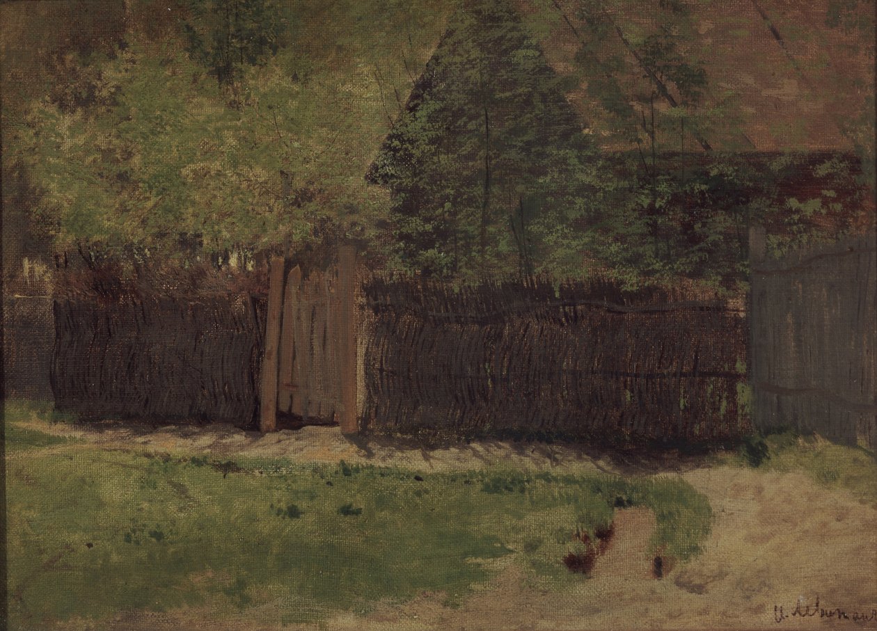 Első zöld. 1883. május alkotó: Isaak Ilyich Levitan