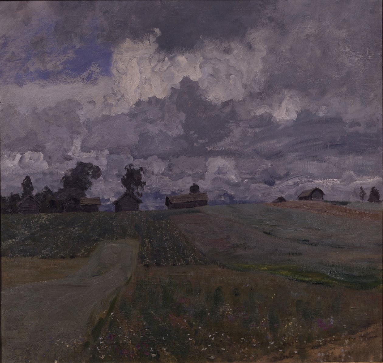 Viharos nap, 1897 alkotó: Isaak Ilyich Levitan