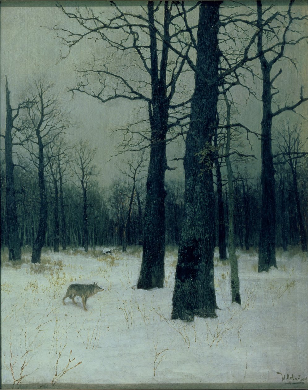 Fa télen alkotó: Isaak Ilyich Levitan