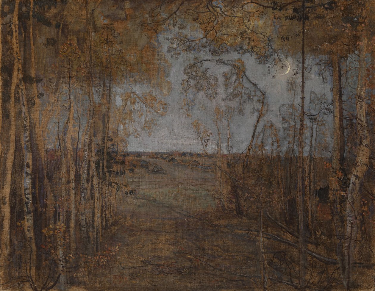 Újhold, 1912 alkotó: Isaak Israilevich Brodsky