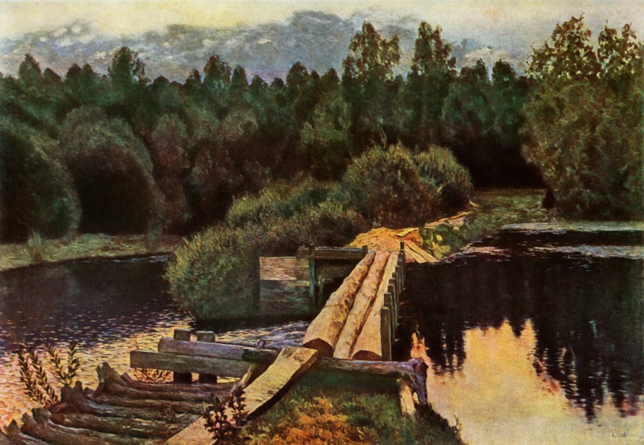 Still Waters, 1892, 1965. alkotó: Isaak Ilyich Levitan
