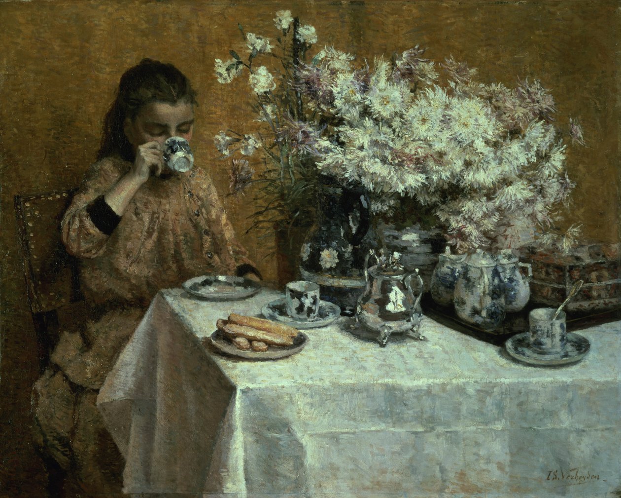 Délutáni tea alkotó: Isidor Verheyden