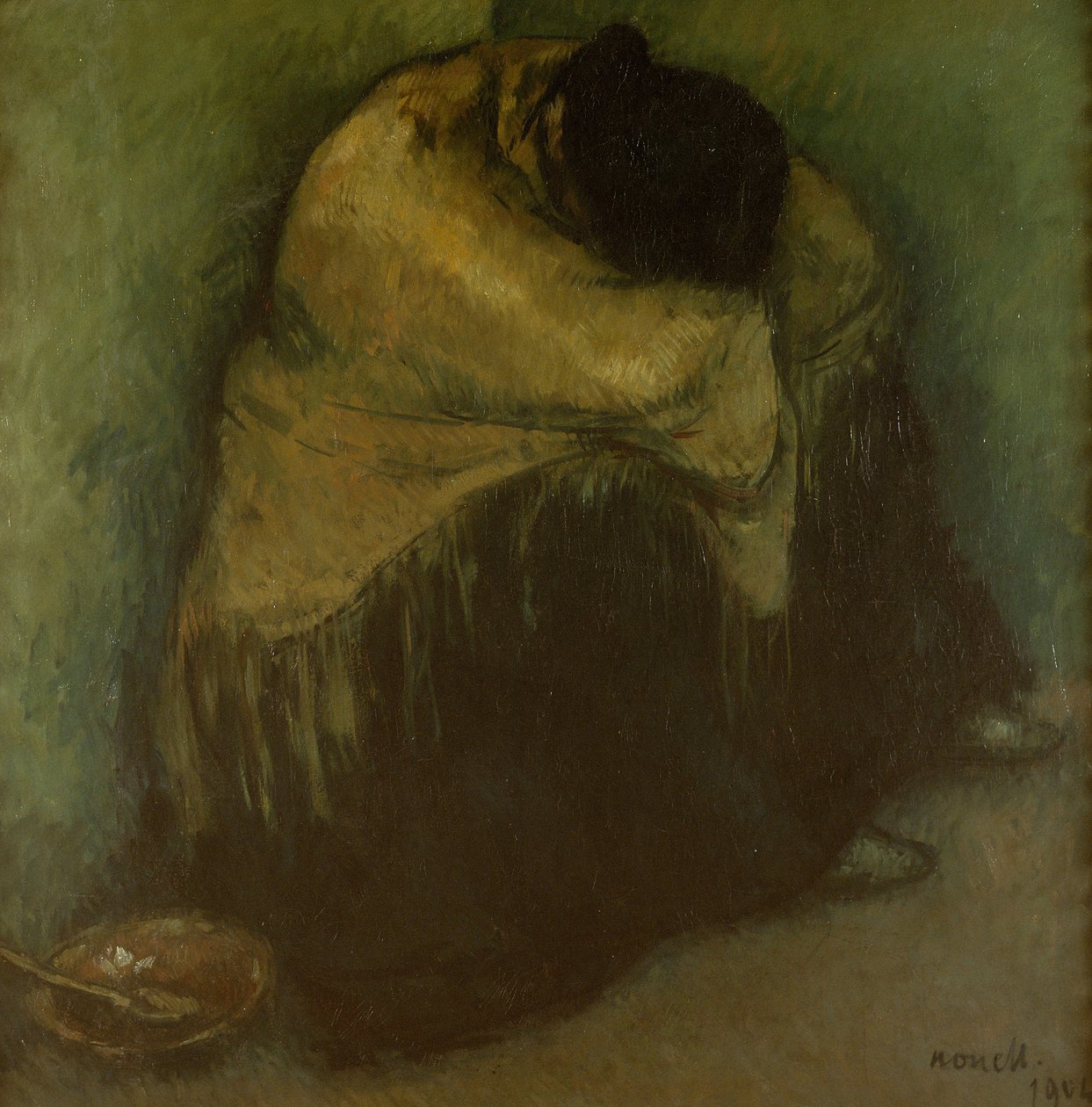 Pihenés alkotó: Isidre Nonell